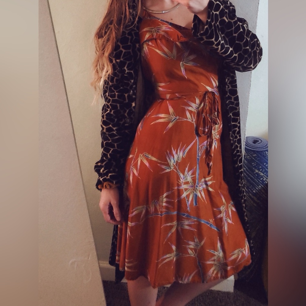 Vintage wrap dress